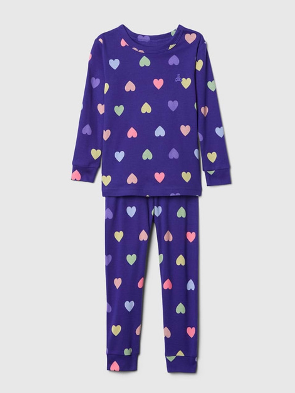 NWT GAP cotton Heart-Print Pajama Set, size 4T